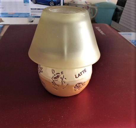 Lampa na čajovú sviečku, 