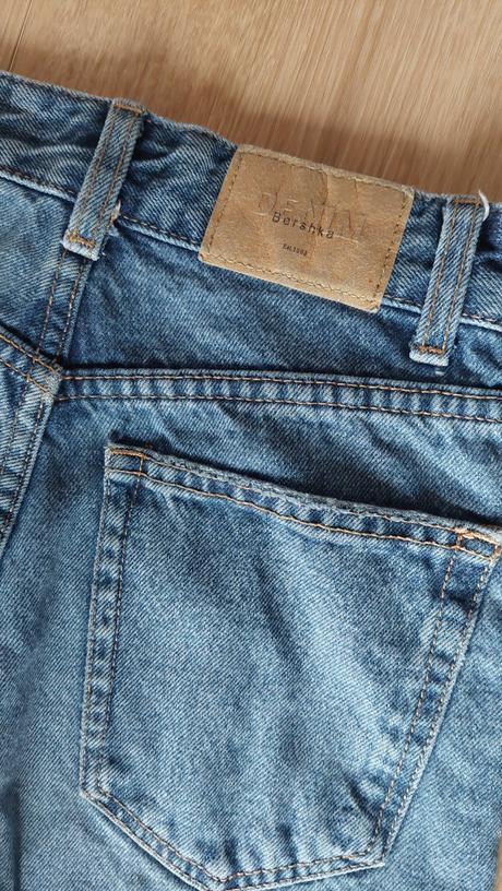 Rifle high waist bershka, bershka,xs