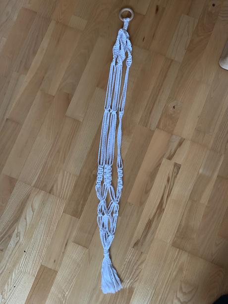 Macrame na kvetináč, 