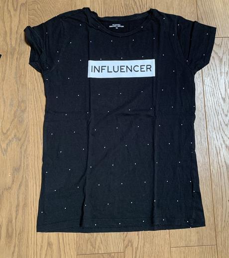 Dámske, dievčenské tričko s nápisom influencer, reserved,164