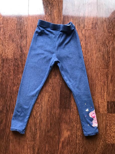 Legíny zo zajačikom na 5-6 rokov, next,116