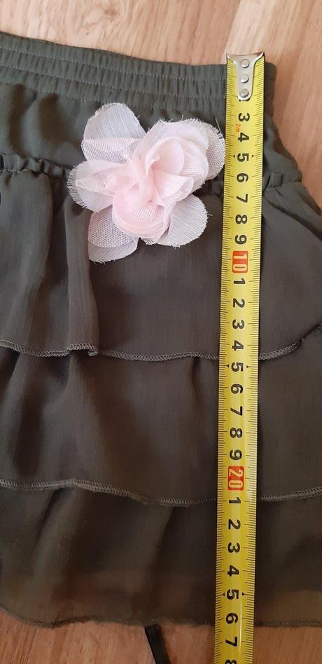 Suknička s kvetinou, h&m,134