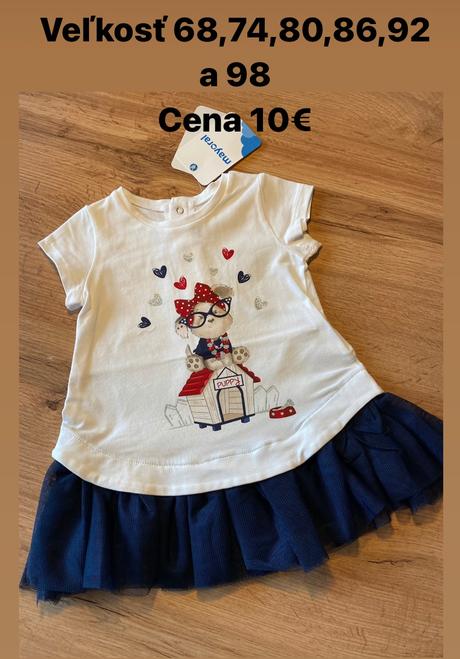 Šaty puppy mayoral baby, mayoral,74 / 80