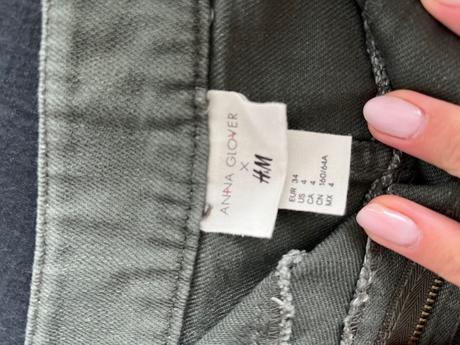 Áčková sukňa, h&m,34