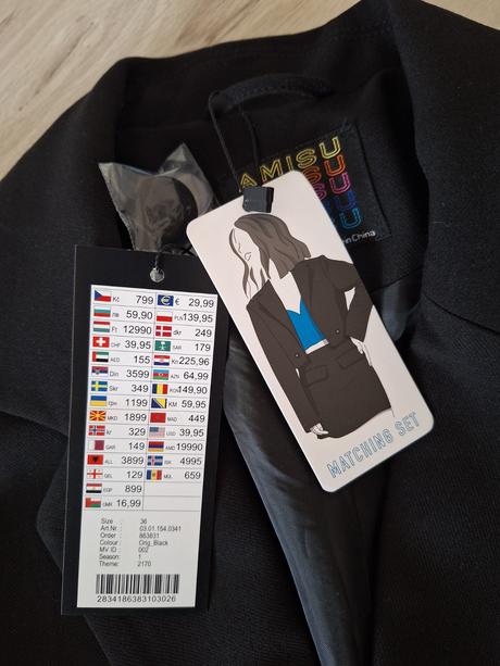 Krátke sačko, amisu,36 / s