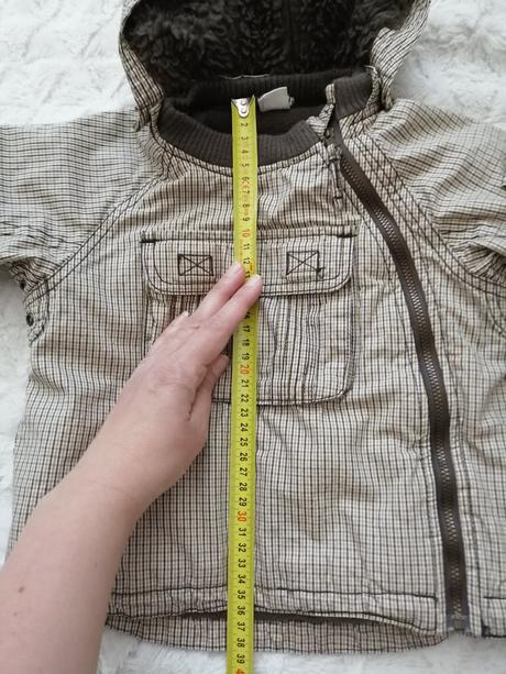 Pekná h&m bundička, h&m,80