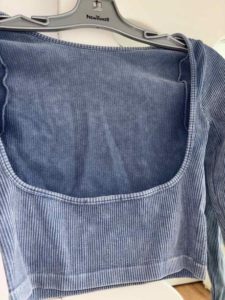 Crop top s holým chrbtom stradivarius s, stradivarius,s