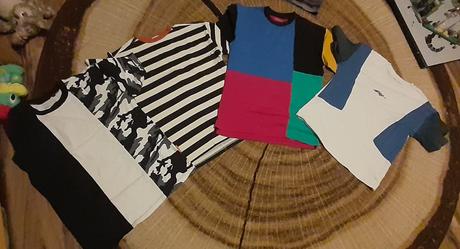 3x tričko next, 1x tričko zara, next,164