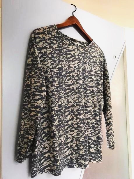 Tričko over size l - xl, l