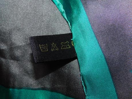 Omega kvalitná luxusna hodvabna elegantná šatka, l