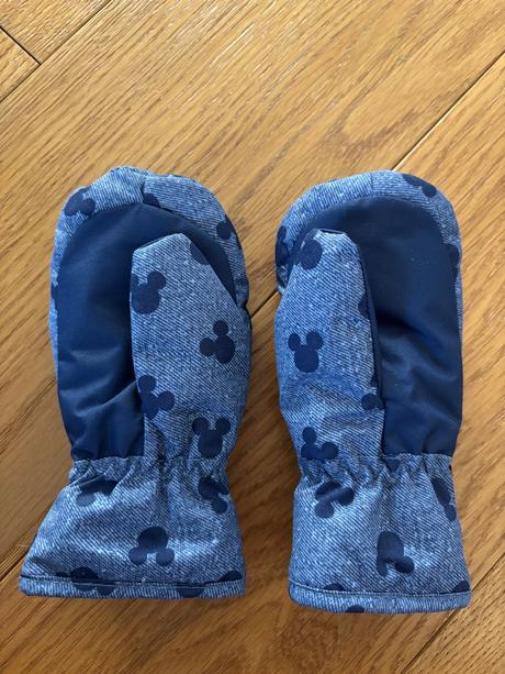 Detske hrube rukavicky, h&m,74