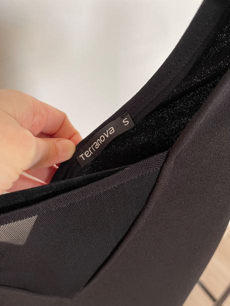 Čierne šaty terranova, terranova,s