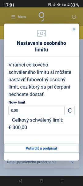 Potrebujem pomôcť s povoleným prečerpaním