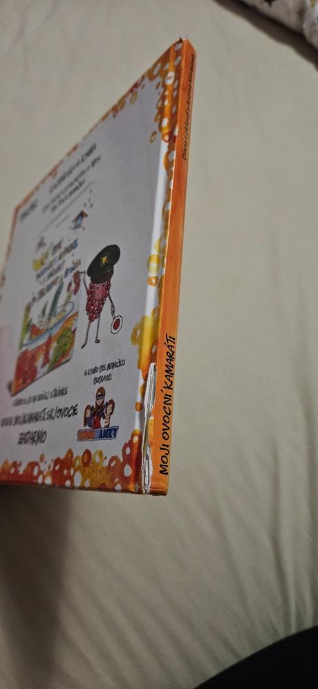 Kniha moji ovocní kamaráti,