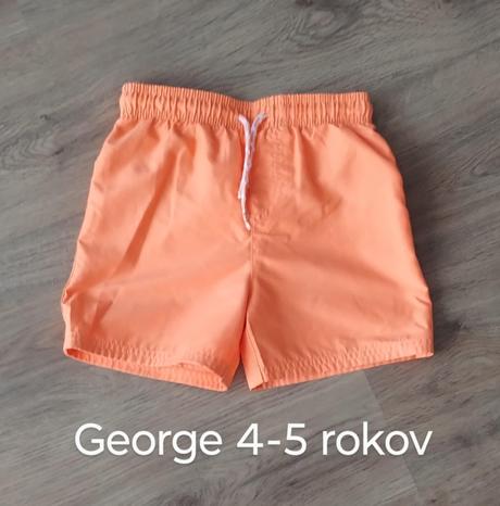 4 ks kraťasy v 110/116, 110