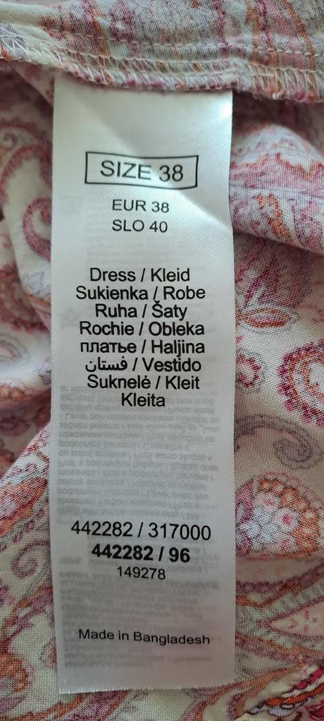 Letne saty orsay, vel. 38 (m), viskoza, orsay,38