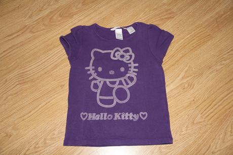 Tricko hello kitty 98/104, h&m,98