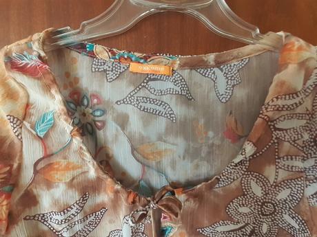 Mušelínová blúzka vyrobená v grécku, l