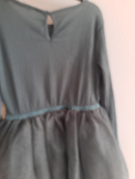 Dievčenské zelené šaty, h&m,122