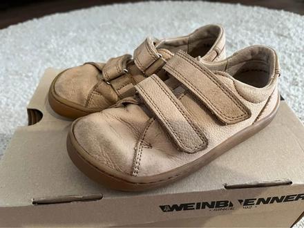 Kožené topánky weinbrenner barefoot v.28, 28