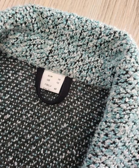 Štýlové dámske sako/kardigán s textúrou m/l, m