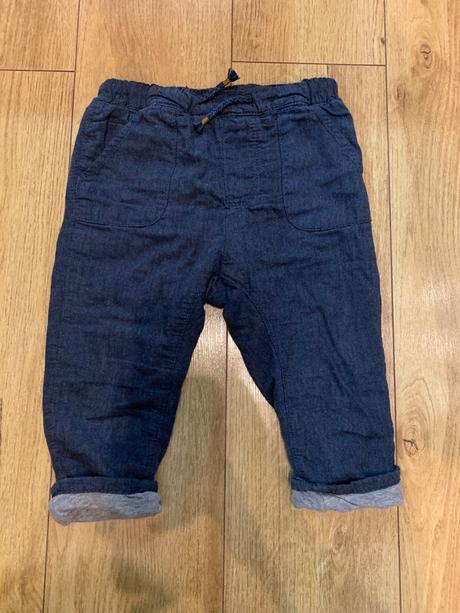 Nohavice h&m zateplené, h&m,86