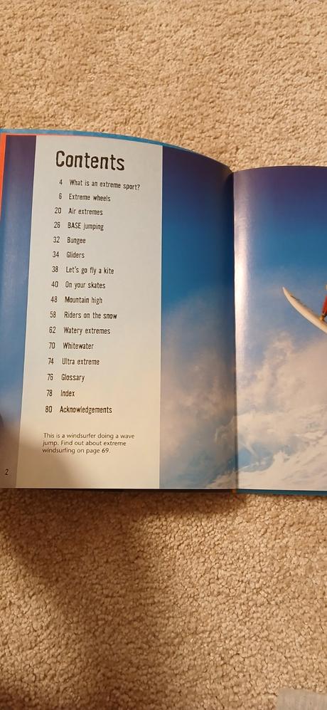 Kniha extreme sports, 