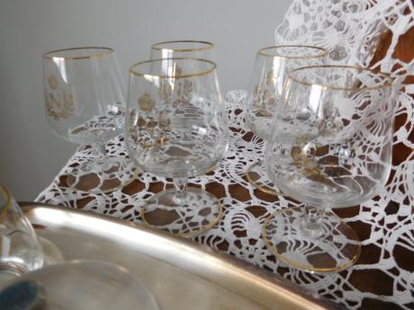 Sklo v kombinácii s alpakou,, 