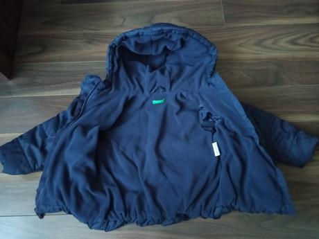 Dievcenska zimna bunda benetton, benetton,98