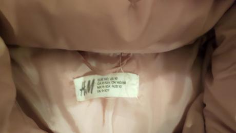 Zimná bunda, h&m,140