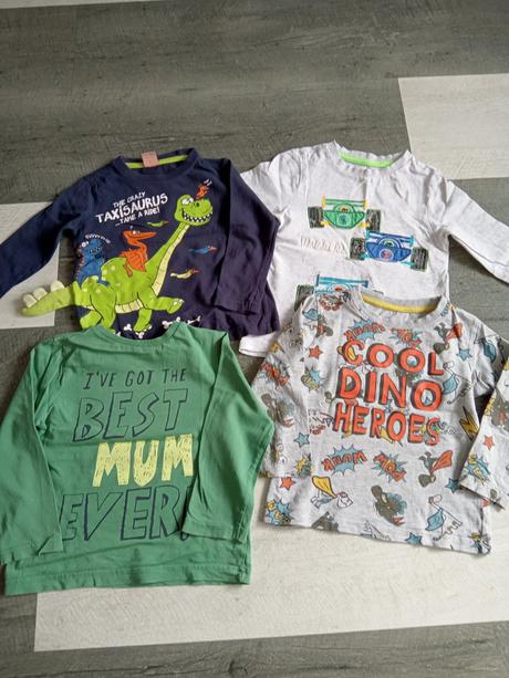 10x tričko 98-104, 86–98