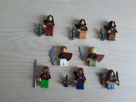 Predám lego mix nových figúrok wolfpack, 