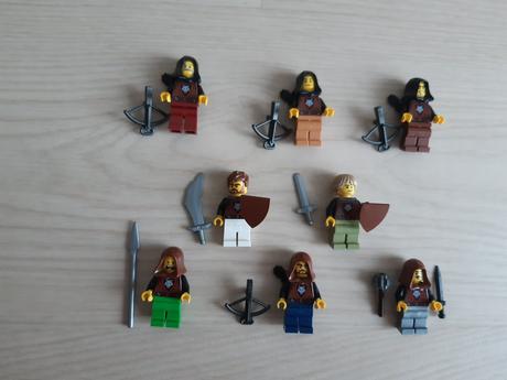 Predám lego mix nových figúrok wolfpack, 