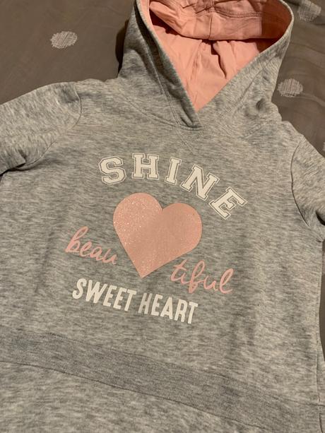 Mikinové šaty, h&m,110