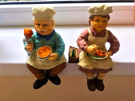 Dekor.figúrky do kuchyne,