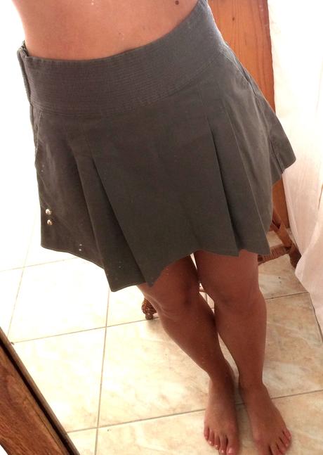 Sukňa s perličkami, pimkie,34