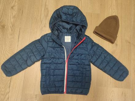 Prechodná bunda č.104 + čiapka, sinsay,104