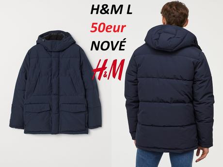 Zimná bunda hm, zimná bunda gate, h&m,l