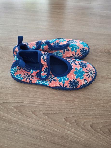Topanky do vody s kvetinami, playshoes,31