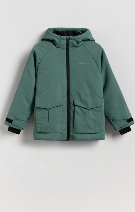 Chlapčenská zateplená parka nepremokavá reserved, reserved,170