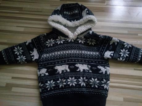 Zateplený svetrík, next,74