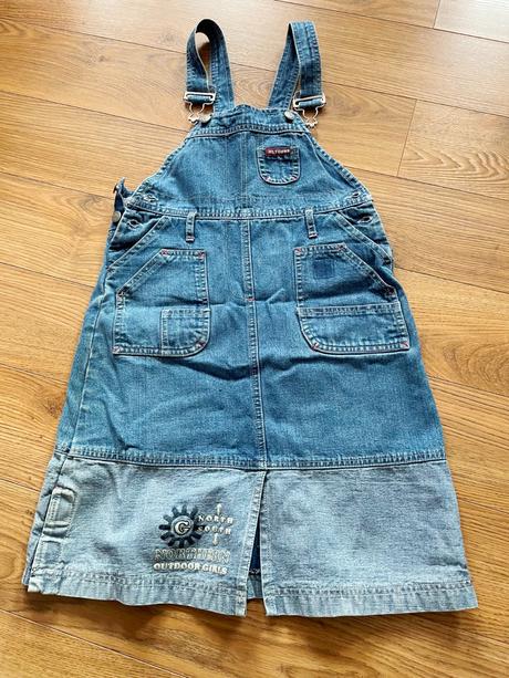 Rifľová sukňa na traky, 140