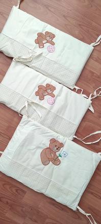 Vankúše, opierka, zábrana na detskú postieľku, 