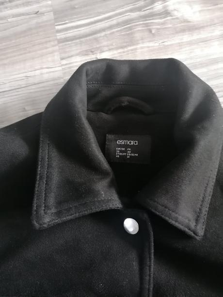 Bunda-imitácia brusenej kože, esmara,m