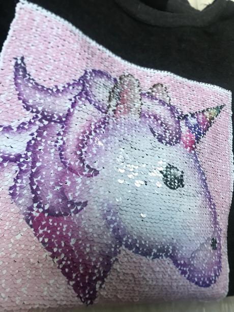 Dievčenský svetrík s meniacimi flitrami, takko,158