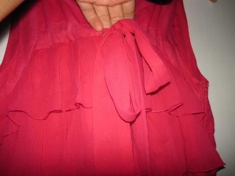 Volánikové šifónové šaty, vero moda,38