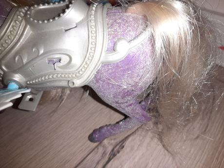 Pegas, 2x krídla, modré a ružové, 