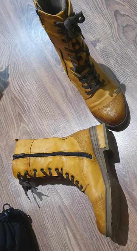 Kožené čižmy i., mustang,37