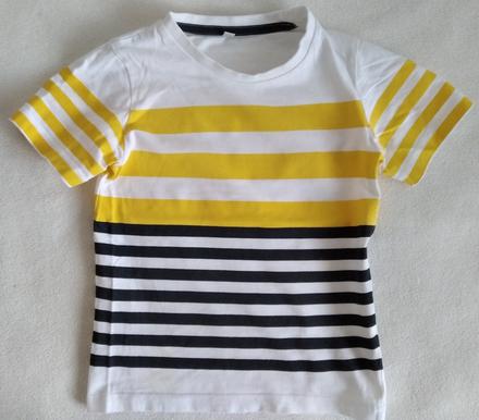 Pásikované tričko - veľ. 110, palomino,110