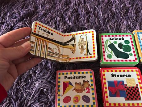 Sada 7 ks mini knižiek, 